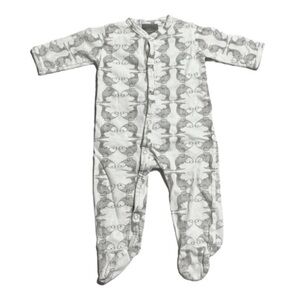 Kate Quinn Organics cotton fish sleeper 0-3 months